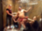 Skin City Crew Removes Guillermo's Body Paint